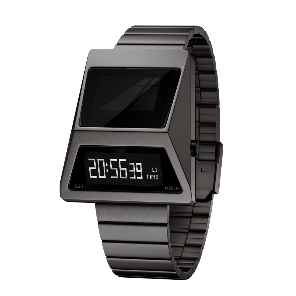 CYBERTRUCK S3000 Solar Digital Watch (Black Edition)