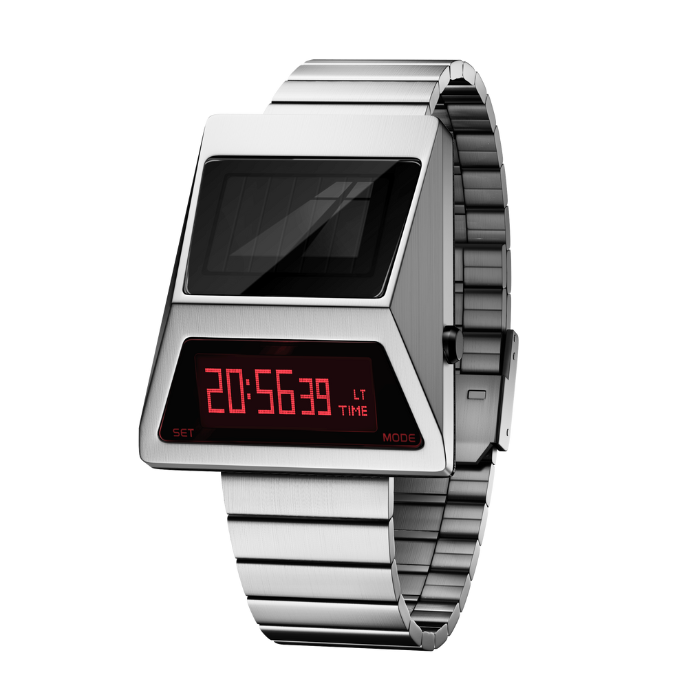 CYBERTRUCK S3000 Solar Digital Watch (Red Reaper Edition)