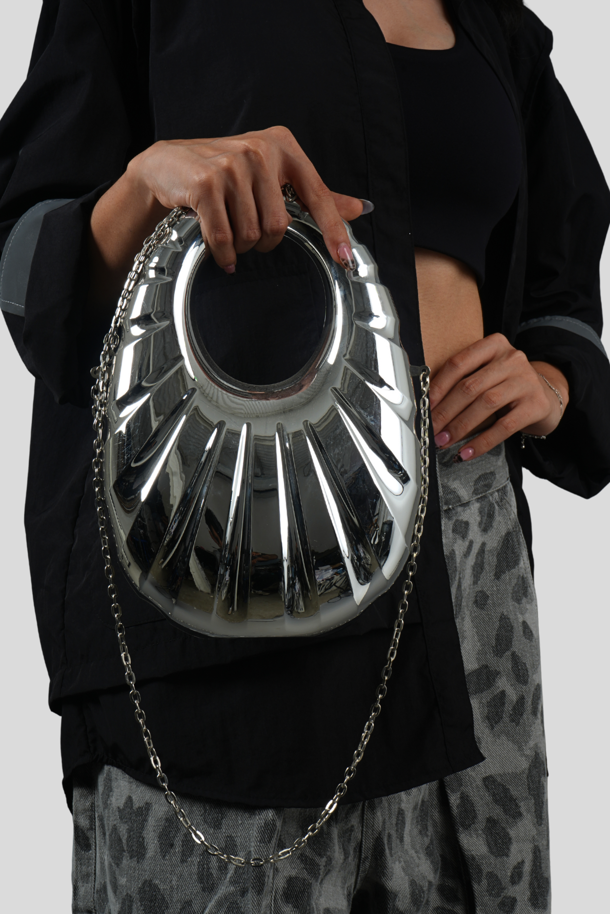 MANACA Chrome Halo Bag