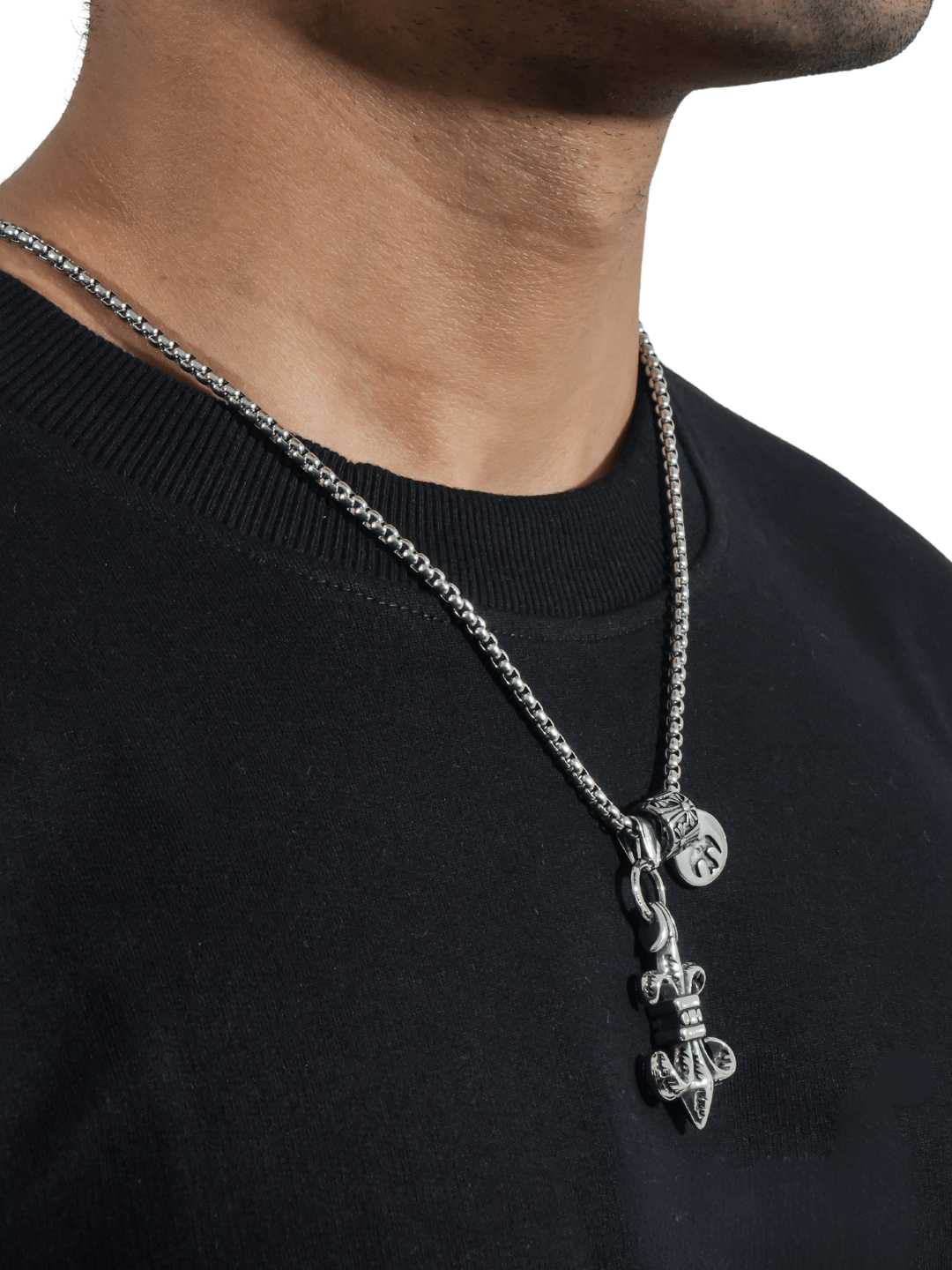 Midnight Monarchy Chain Pendant