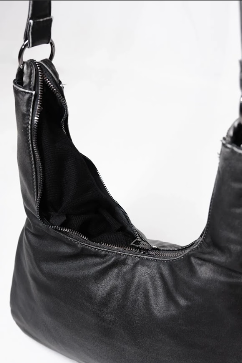 Noir Flux Shoulder Bag
