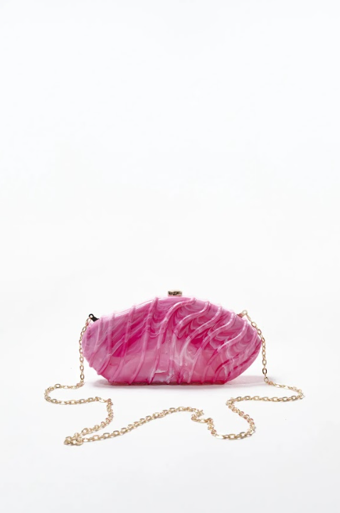 Rosaflare Clutch Bag