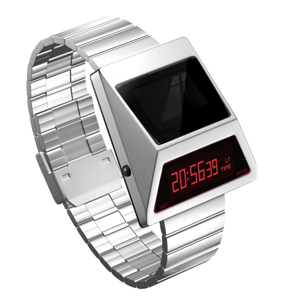 CYBERTRUCK S3000 Solar Digital Watch (Red Reaper Edition)