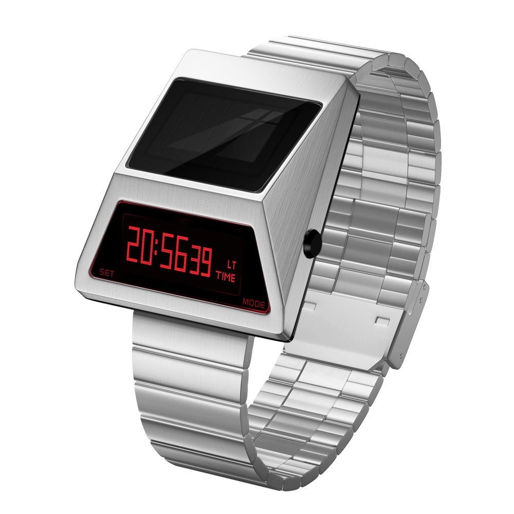 CYBERTRUCK S3000 Solar Digital Watch (Red Reaper Edition)