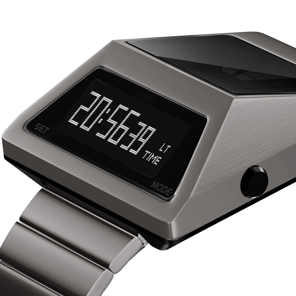 CYBERTRUCK S3000 Solar Digital Watch (Black Edition)