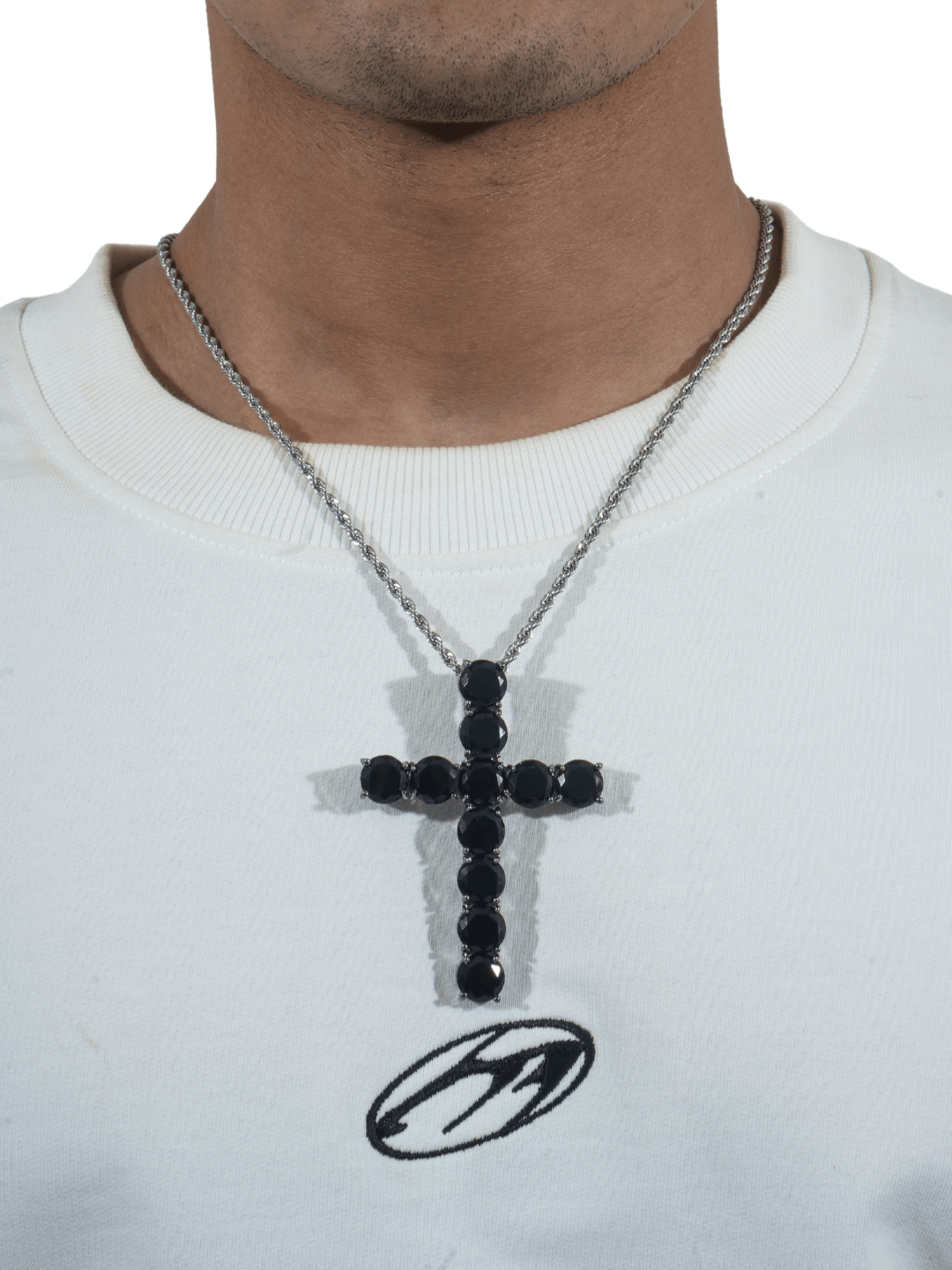Manaca Midnight Cross Pendant