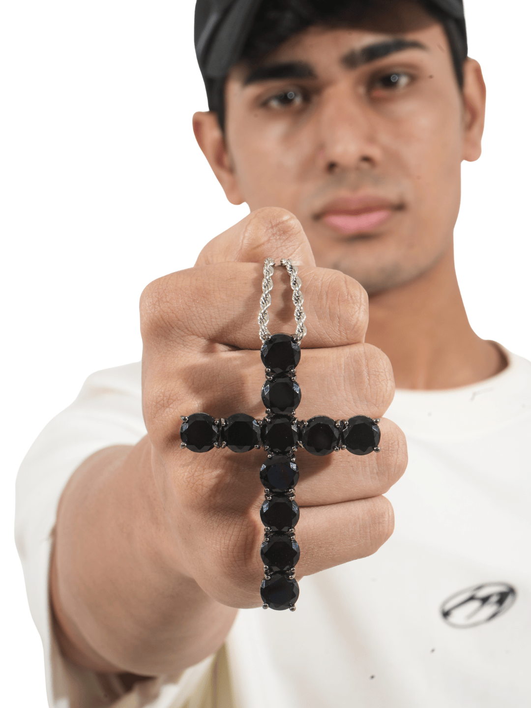 Manaca Midnight Cross Pendant