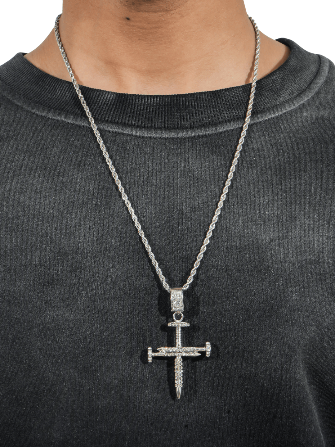 Manaca Nail Cross Pendant