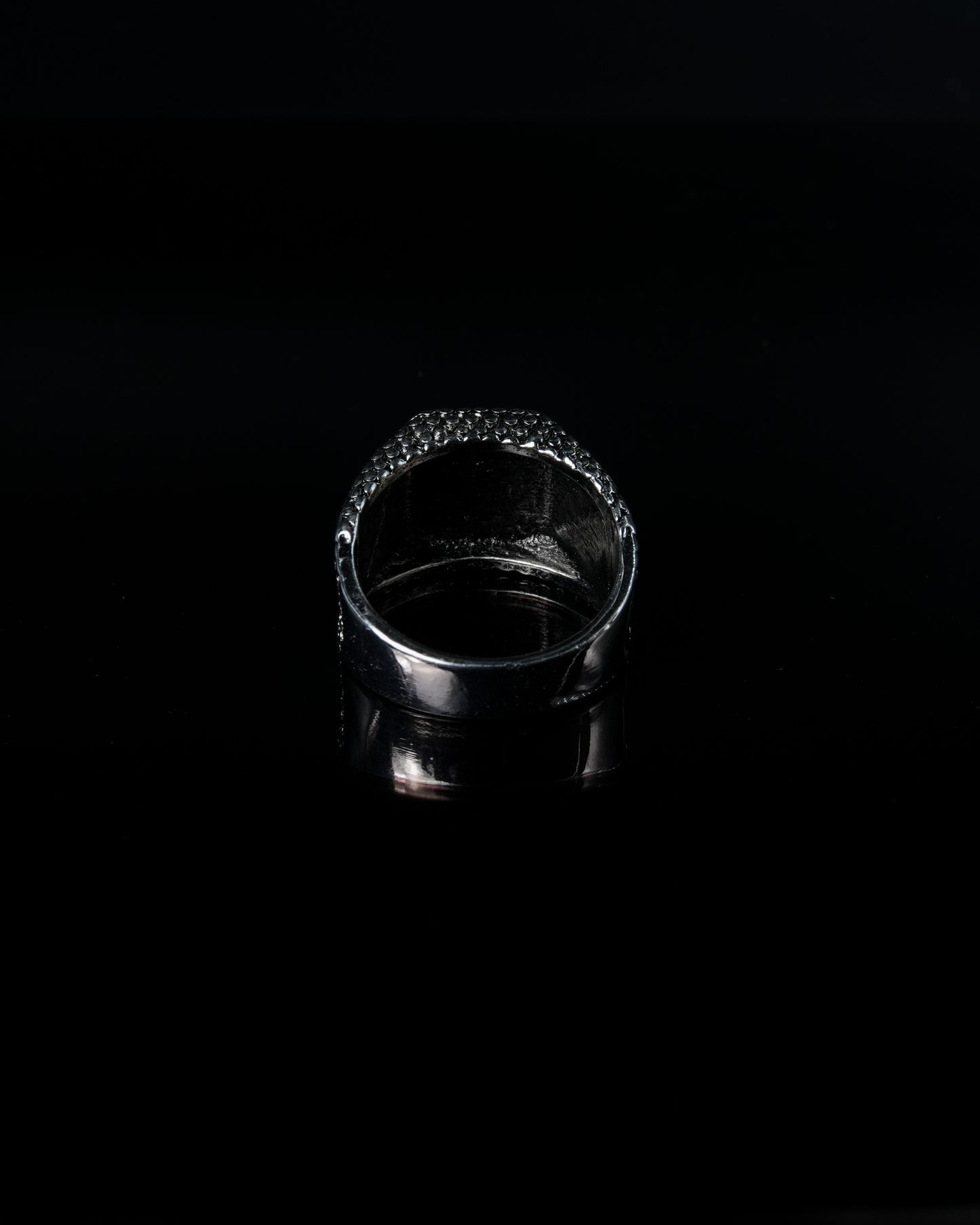 Manaca Obsidian Matrix Ring