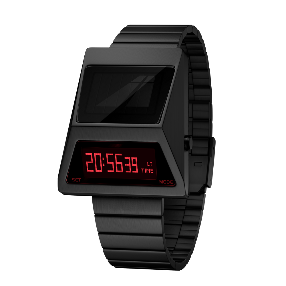 CYBERTRUCK S3000 Solar Digital Watch (Midnight Black Edition)