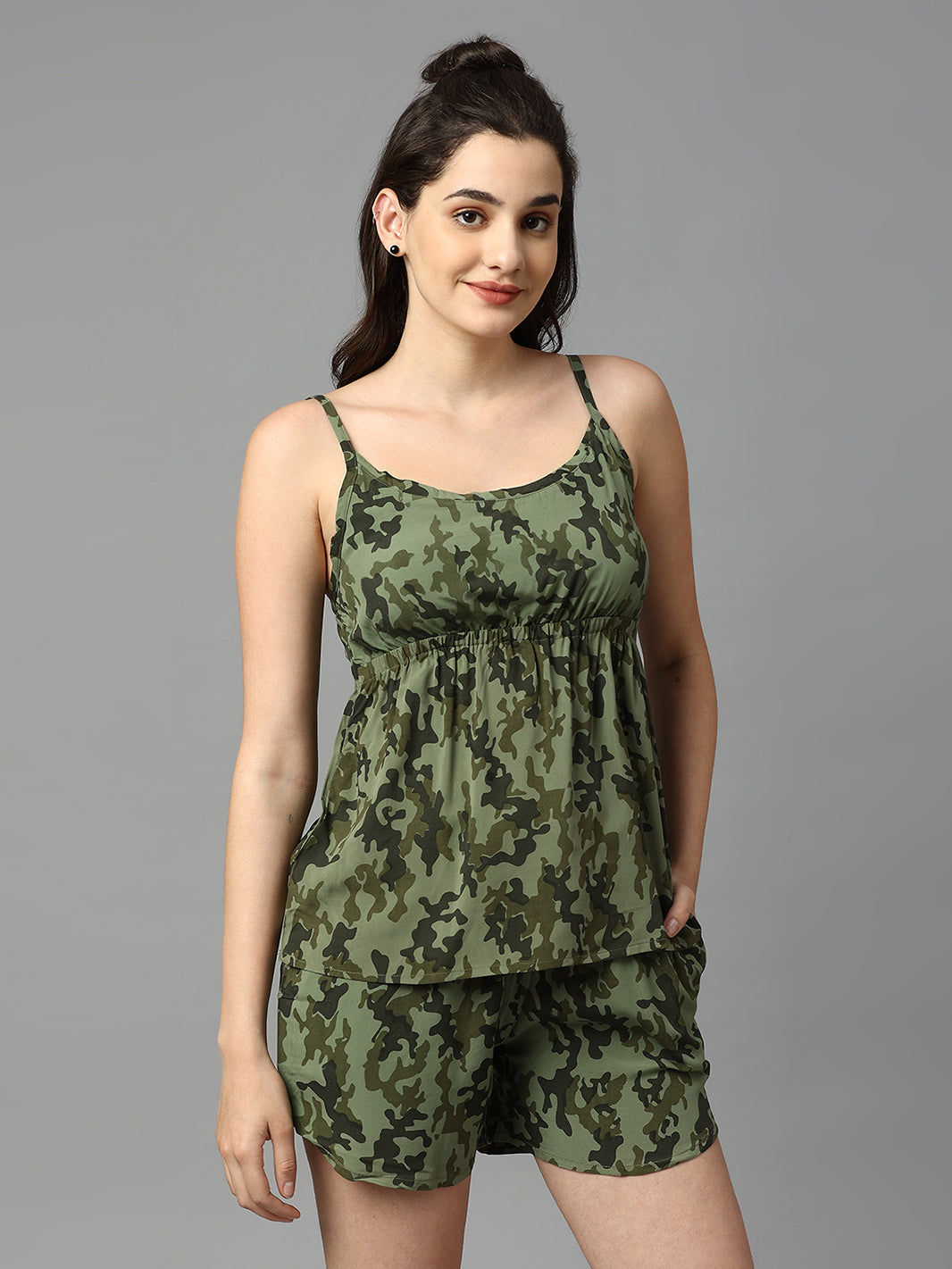 Women Camouflage Co-ord Set