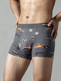 Men V WALKS SIZZLE SORE printed  Luxury Elastic Trunk by Manaca