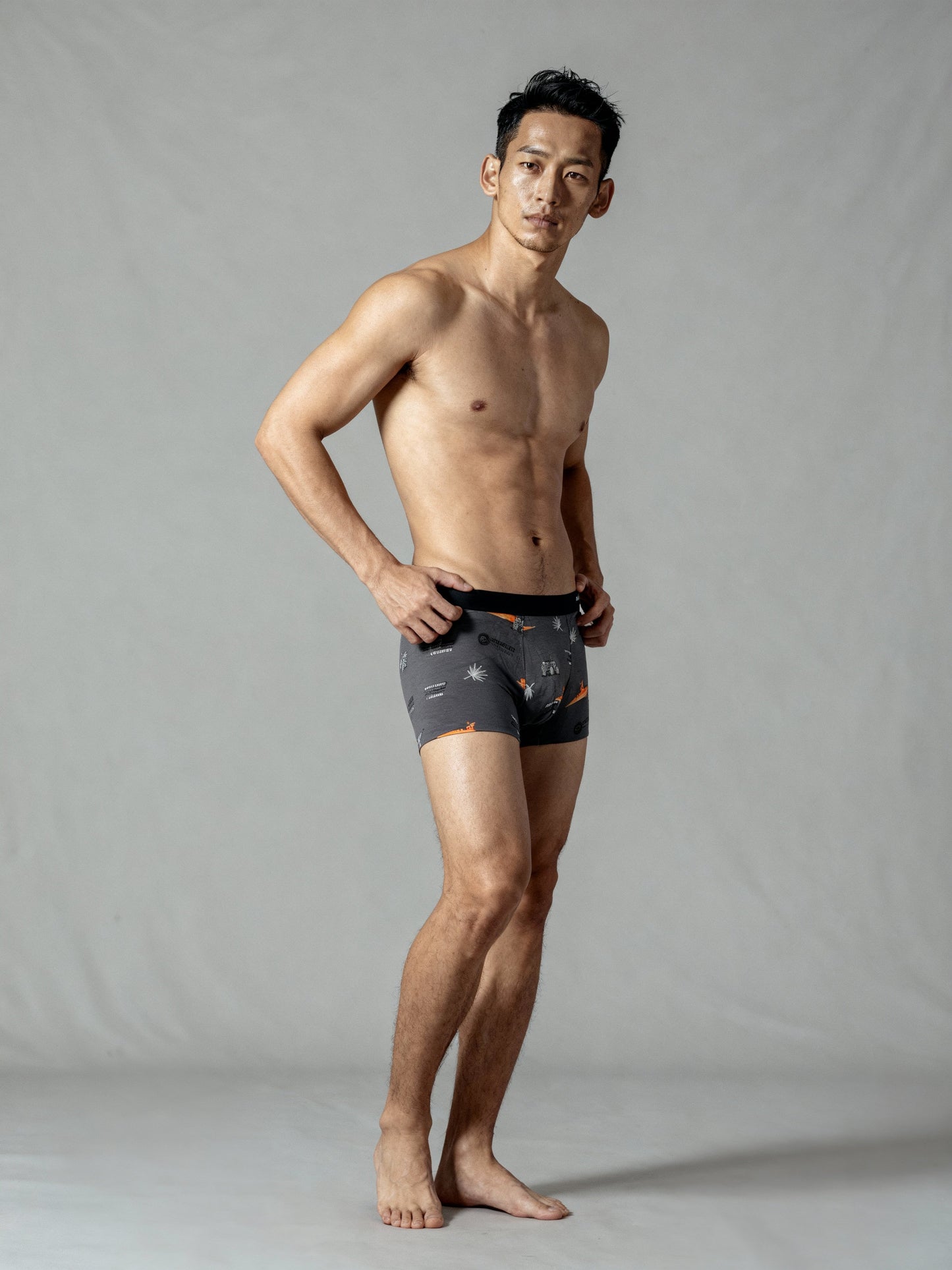 Men V WALKS SIZZLE SORE printed  Luxury Elastic Trunk by Manaca