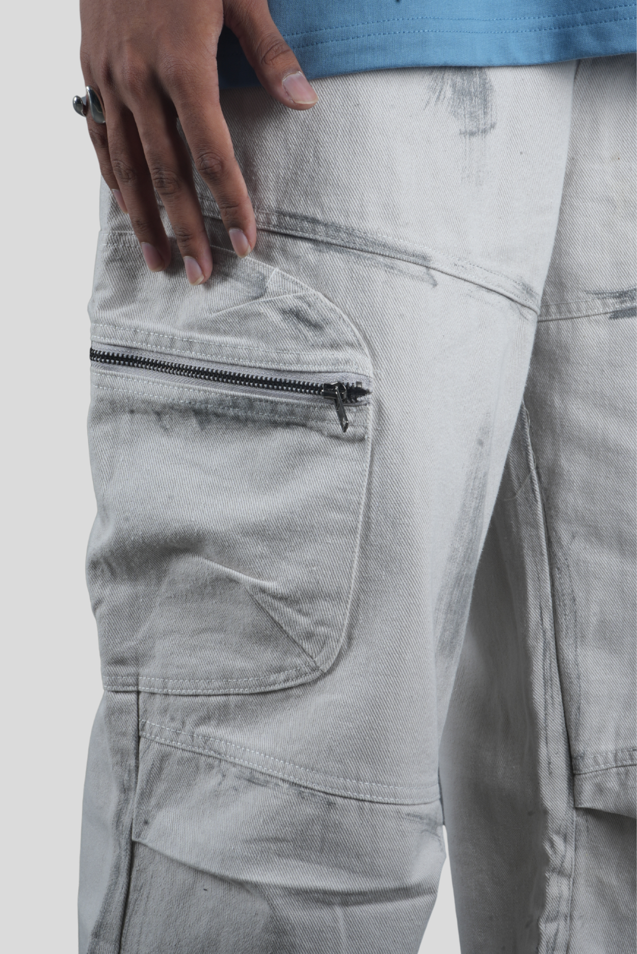 DRUPT DENIM CARGO