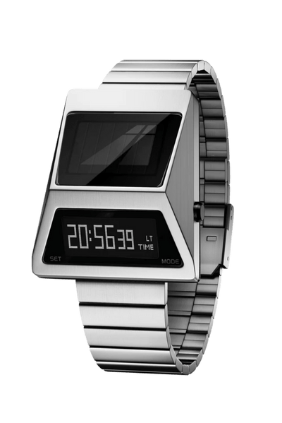 CYBERTRUCK S3000 Solar Digital Watch (SilverEdition)