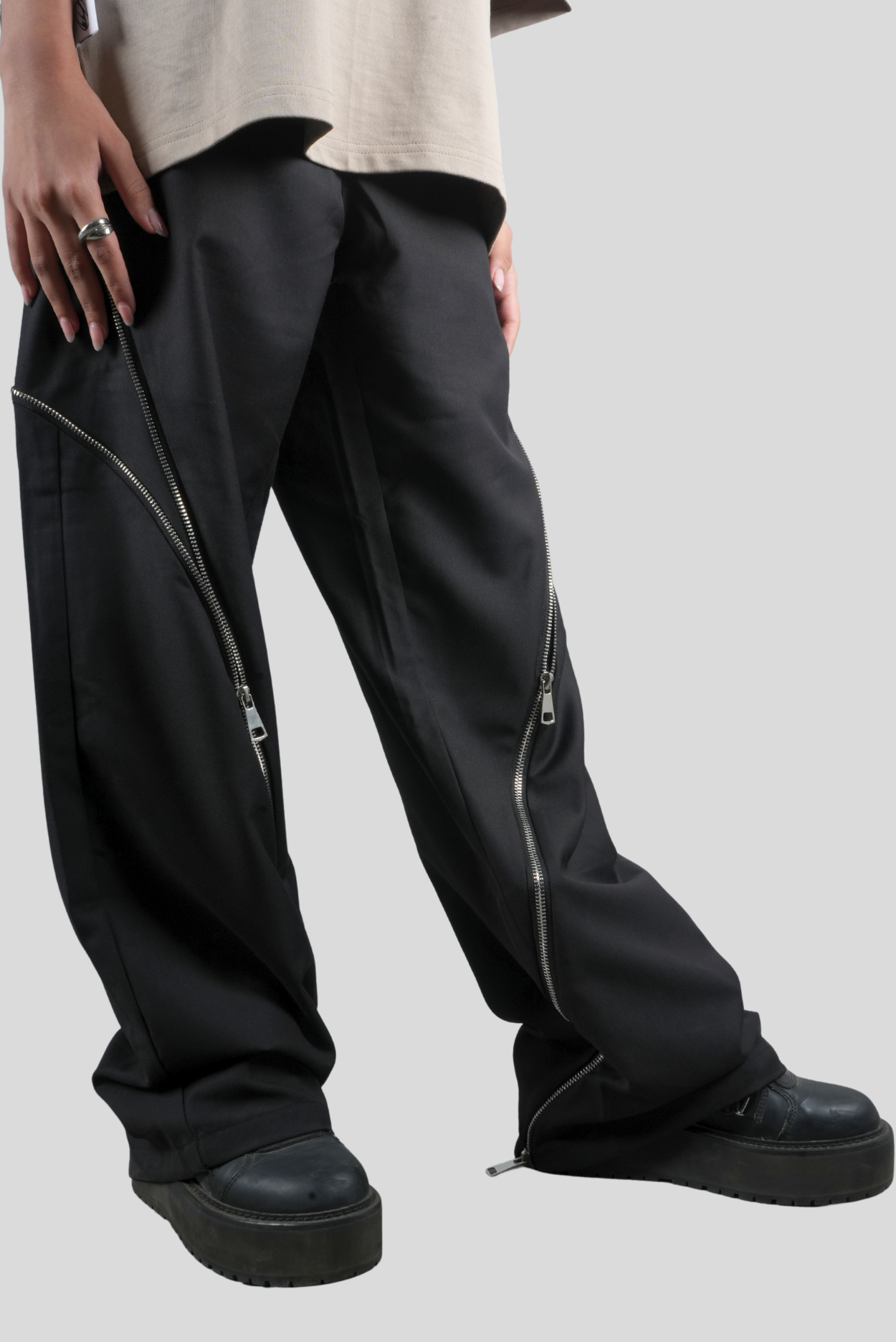 DUAL ZIP PANTS
