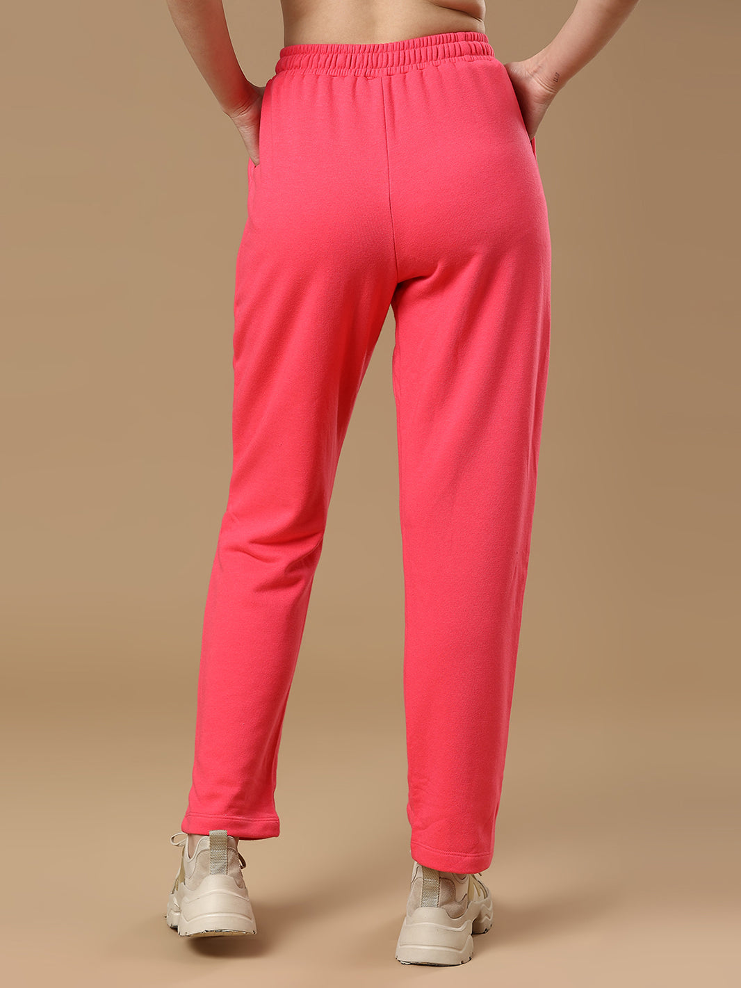 Women Red Color Pant