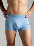Men V Walk Match Stick printed  Luxury Elastic Trunk by Manaca