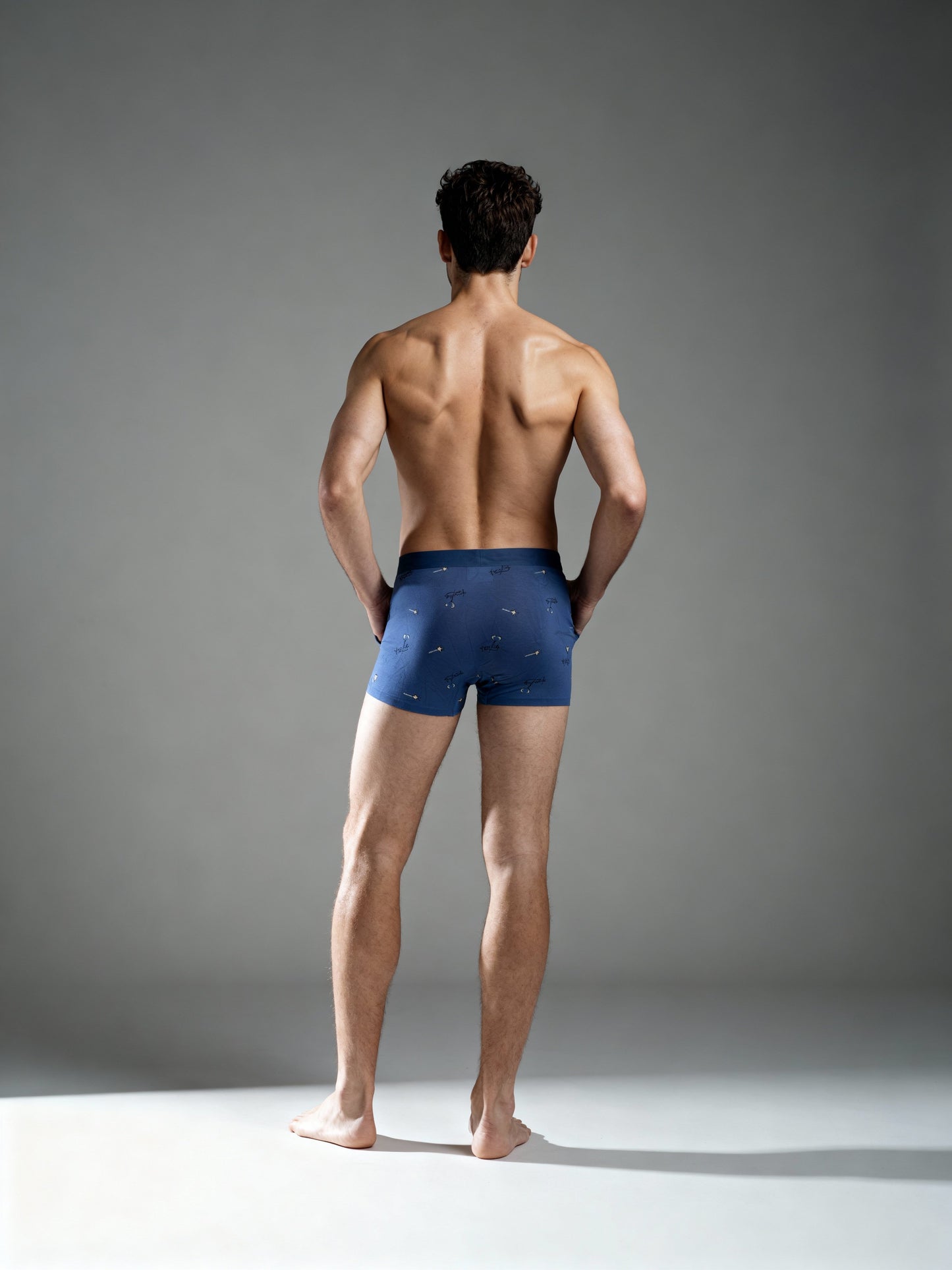 Men V Walks Starz printed Luxury Elastic Trunk by Manaca