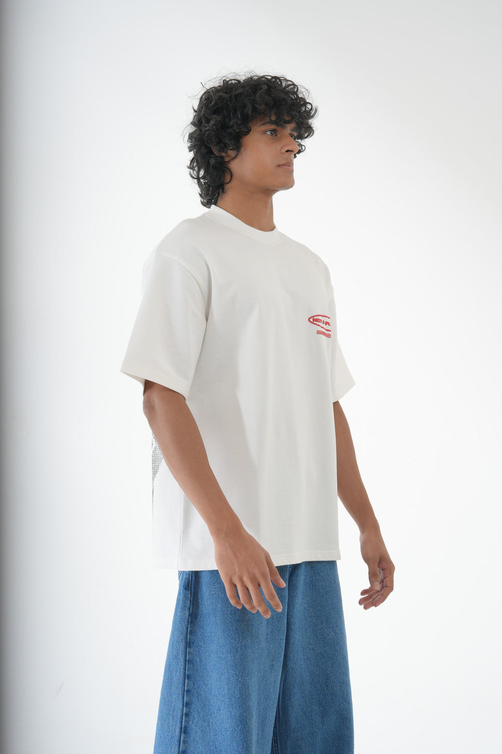 MANACA WHITE PLAYBOY TSHIRT