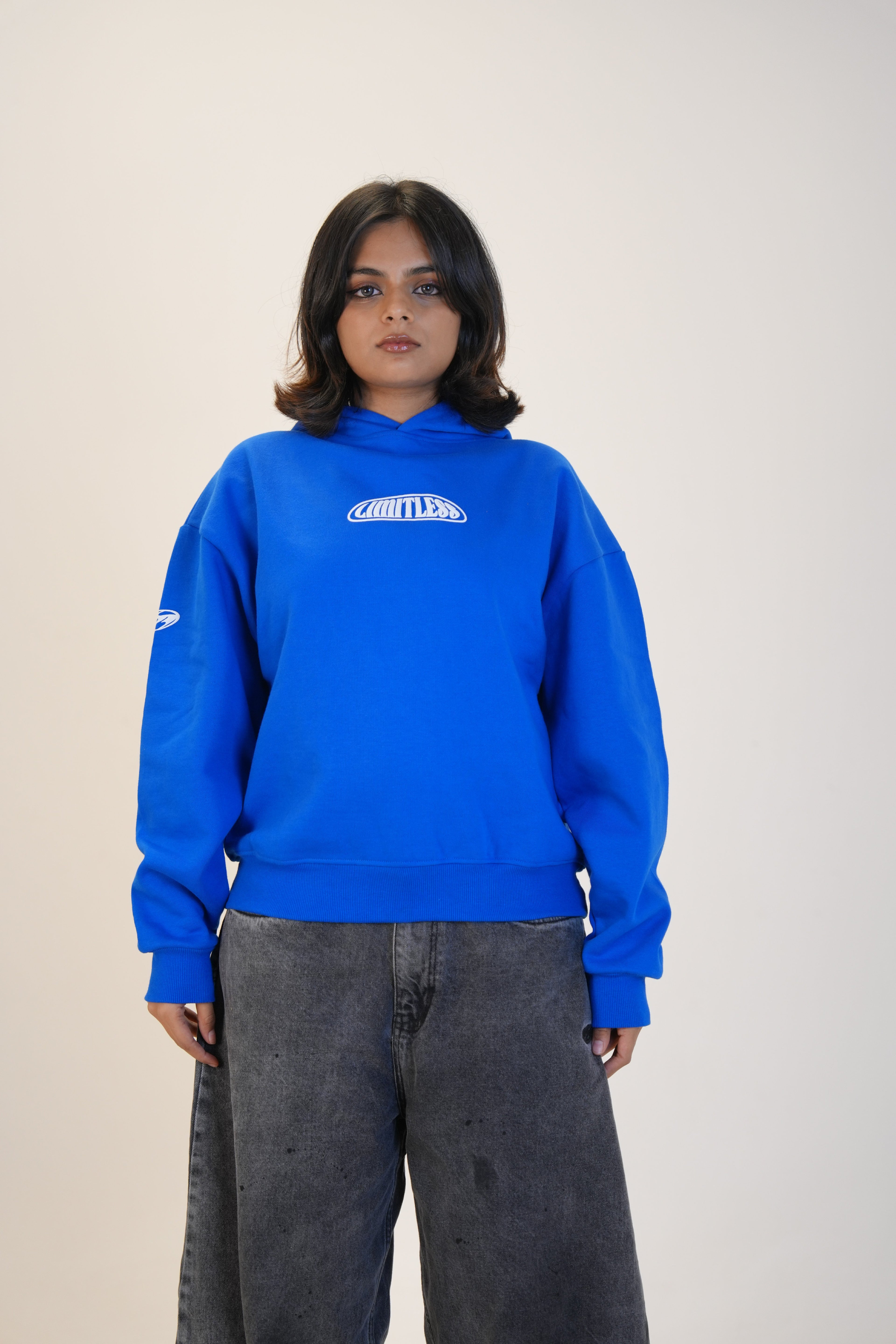 BLUE LIMITLESS HOODIE
