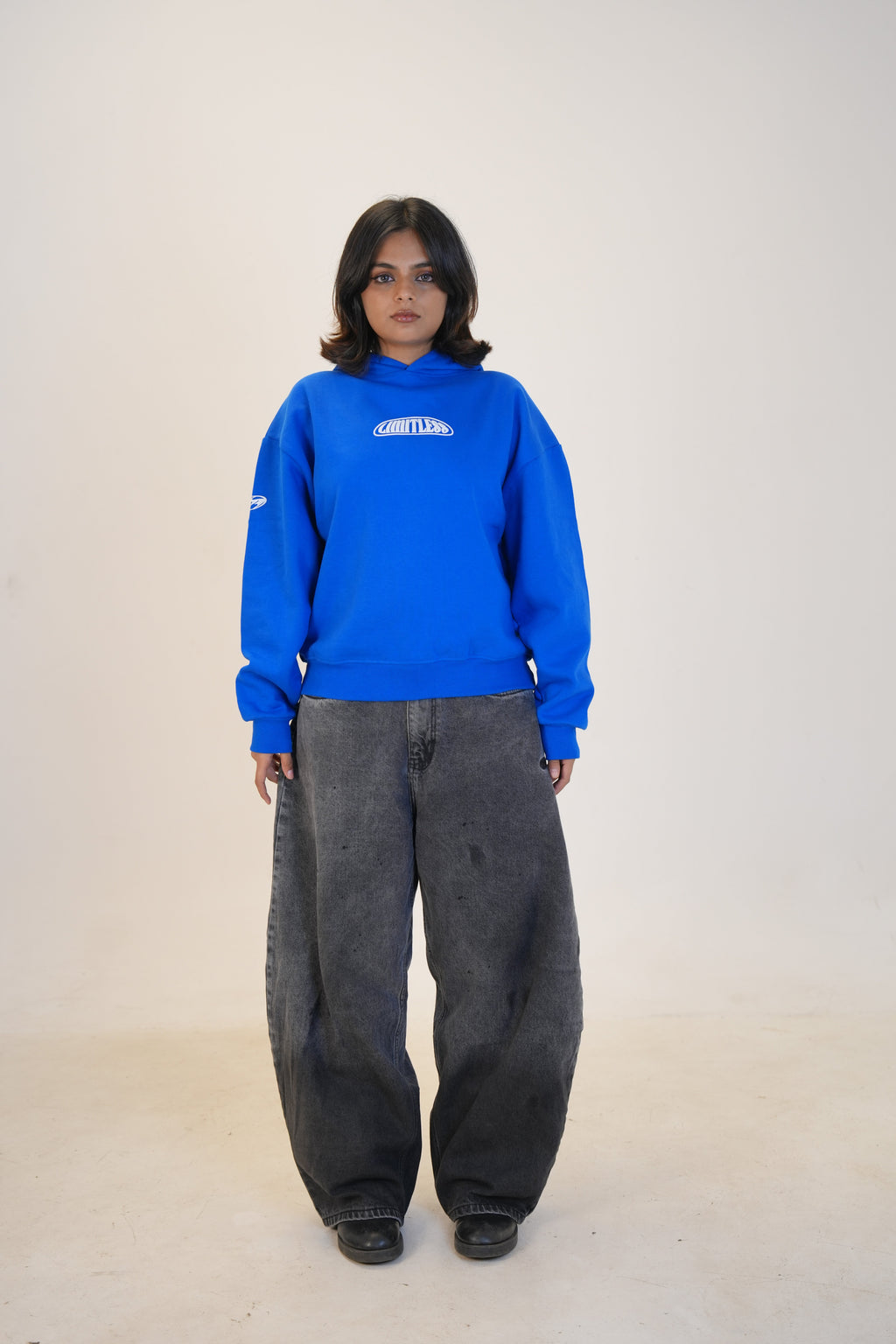BLUE LIMITLESS HOODIE