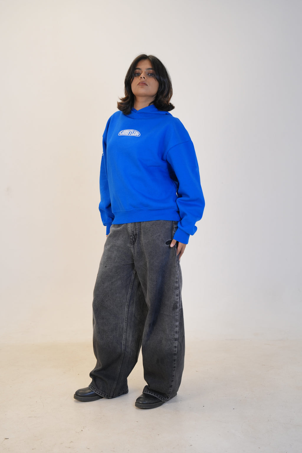 BLUE LIMITLESS HOODIE