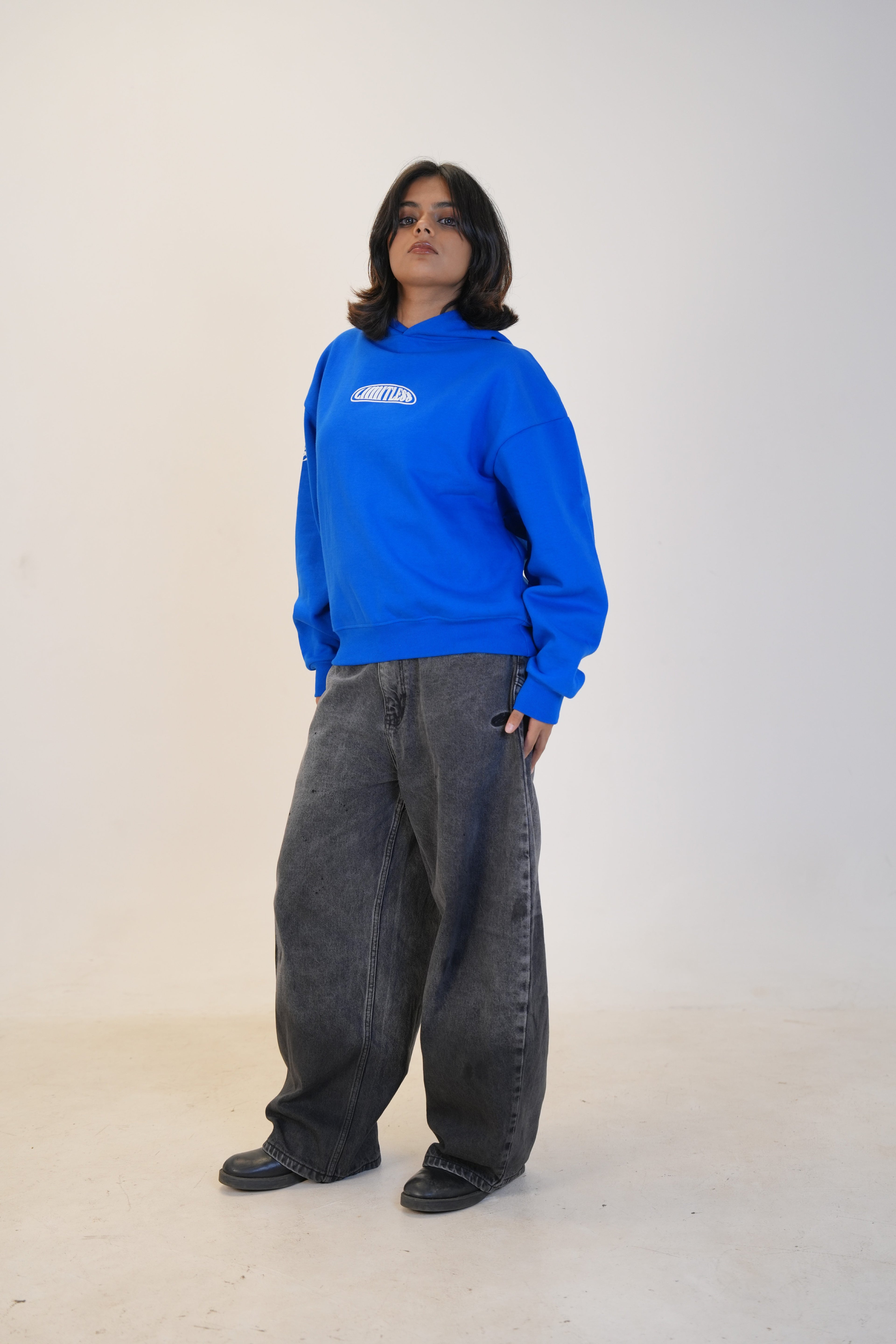 BLUE LIMITLESS HOODIE