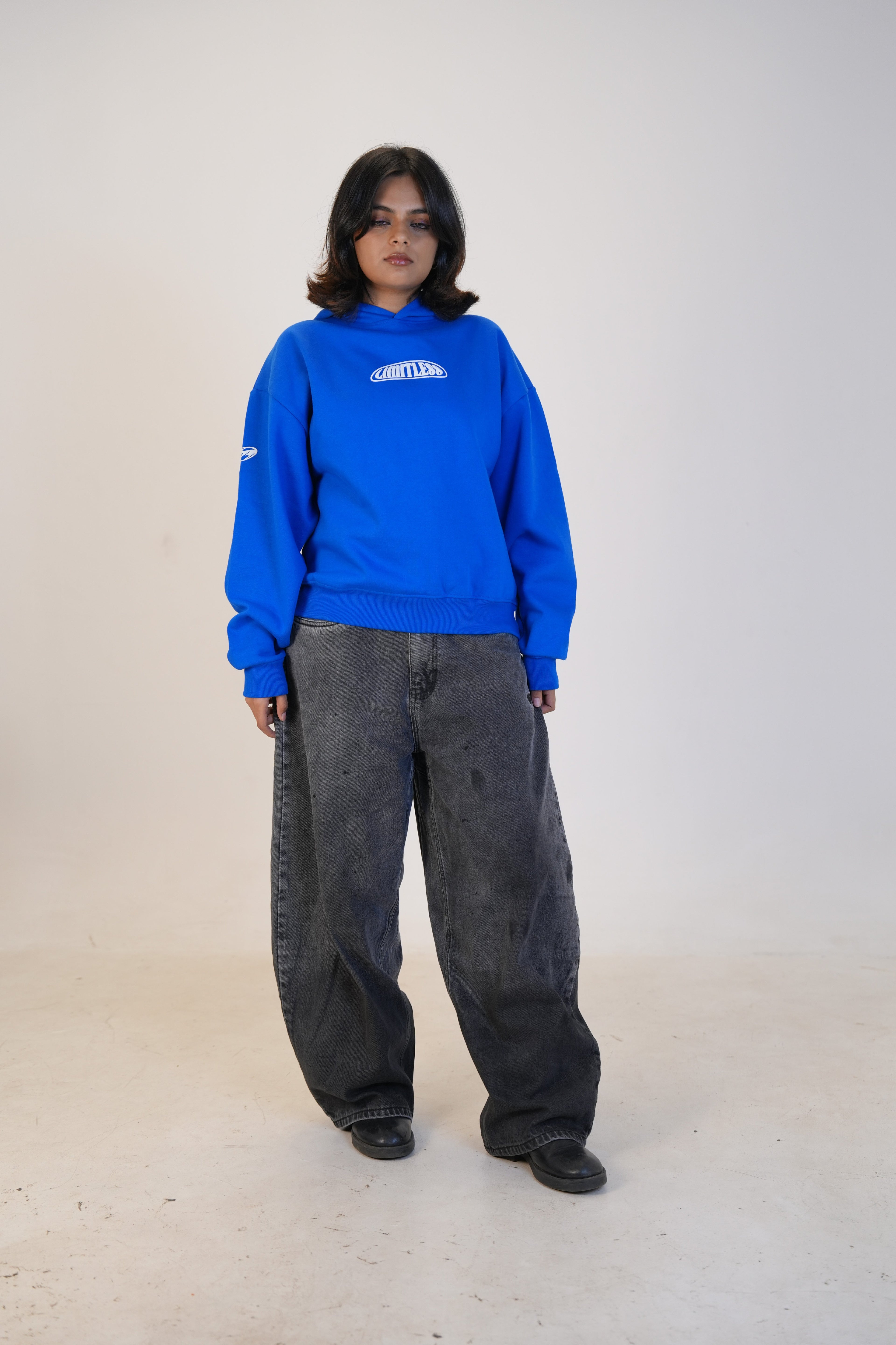 BLUE LIMITLESS HOODIE
