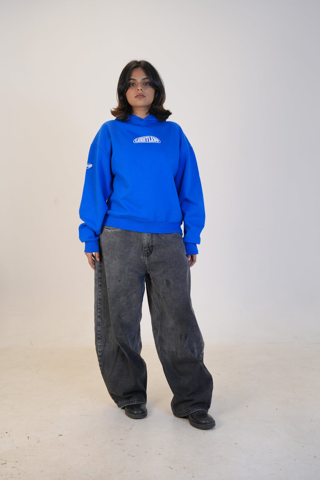 BLUE LIMITLESS HOODIE