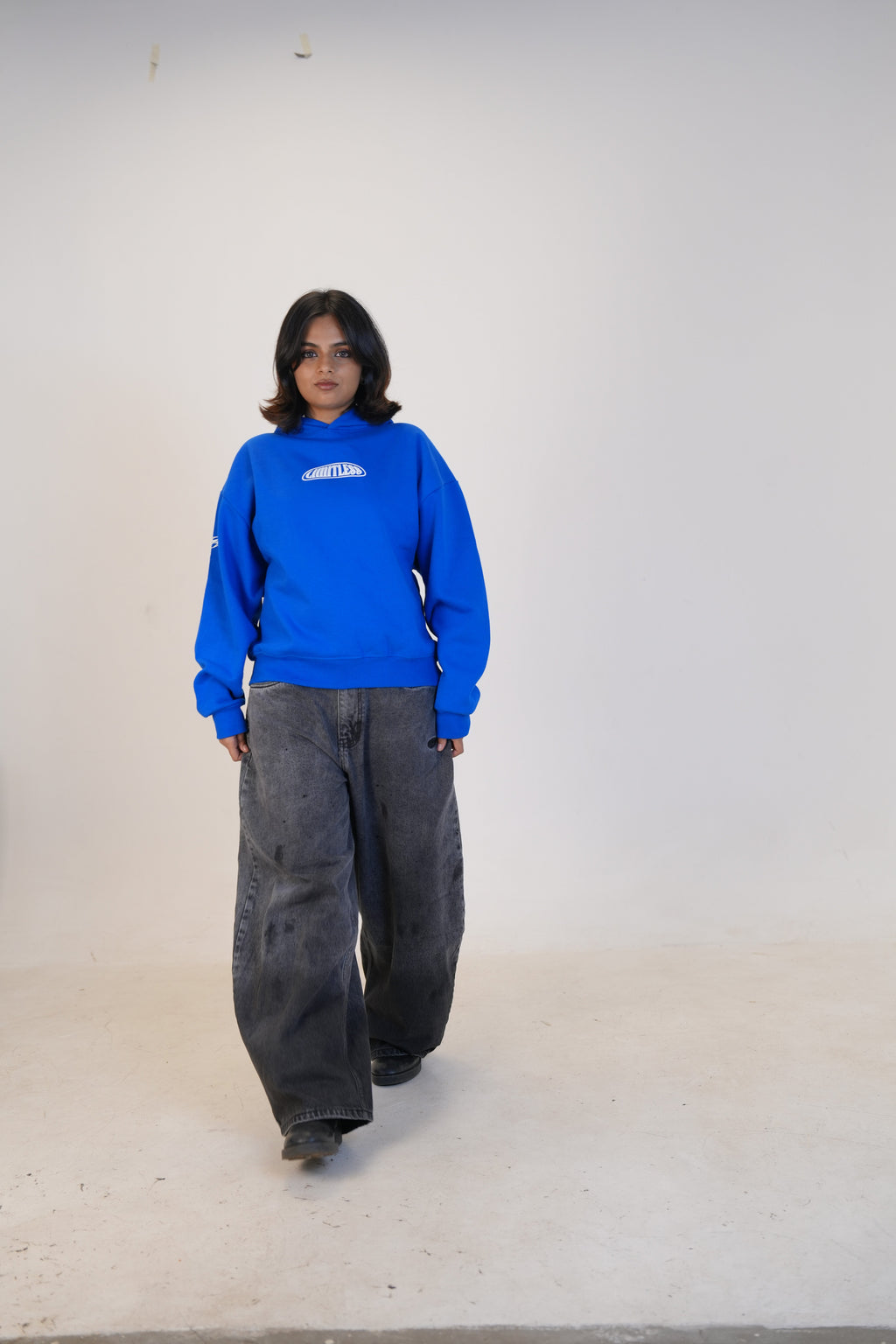BLUE LIMITLESS HOODIE
