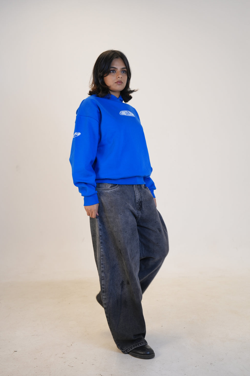 BLUE LIMITLESS HOODIE