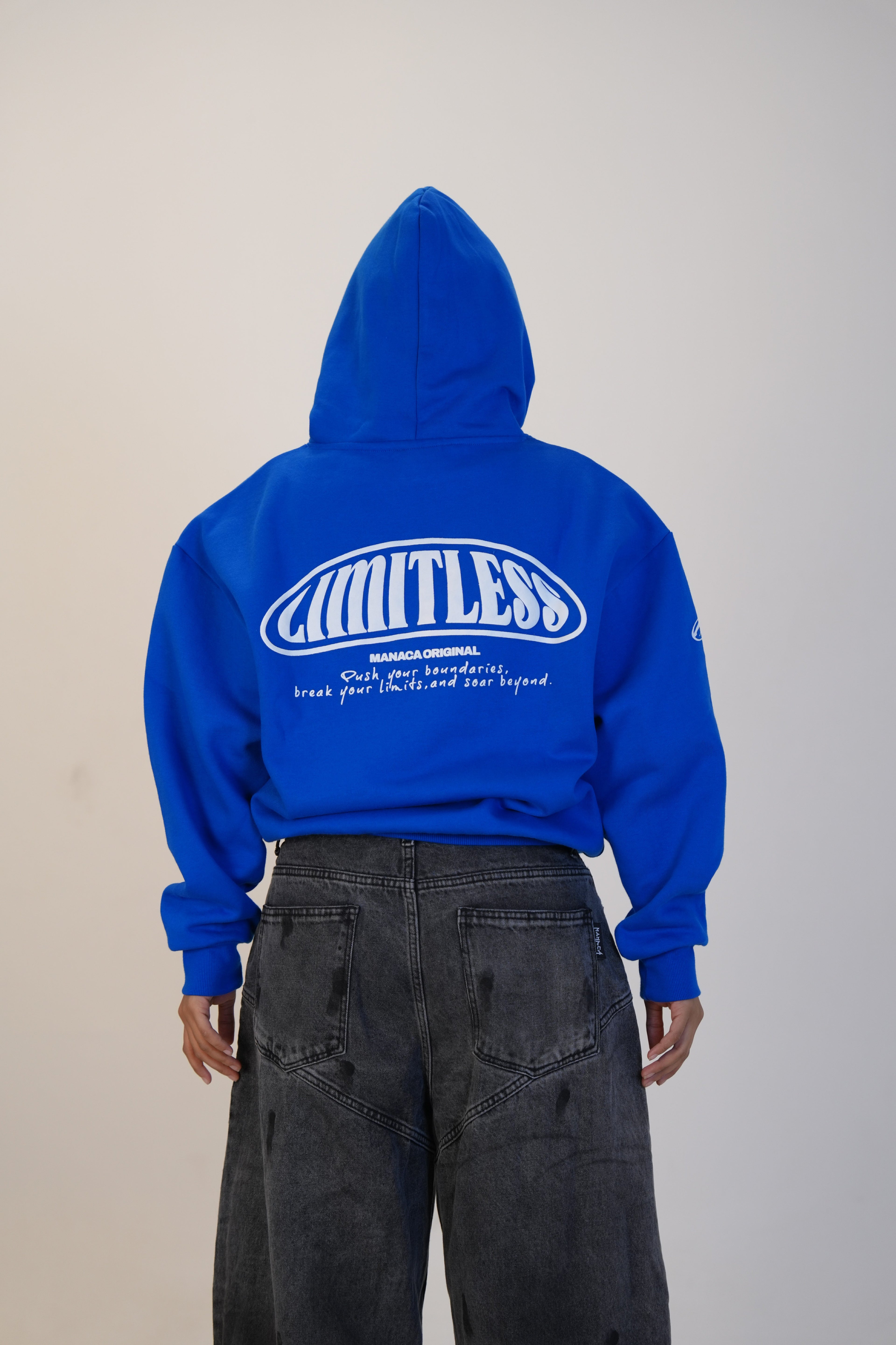 BLUE LIMITLESS HOODIE