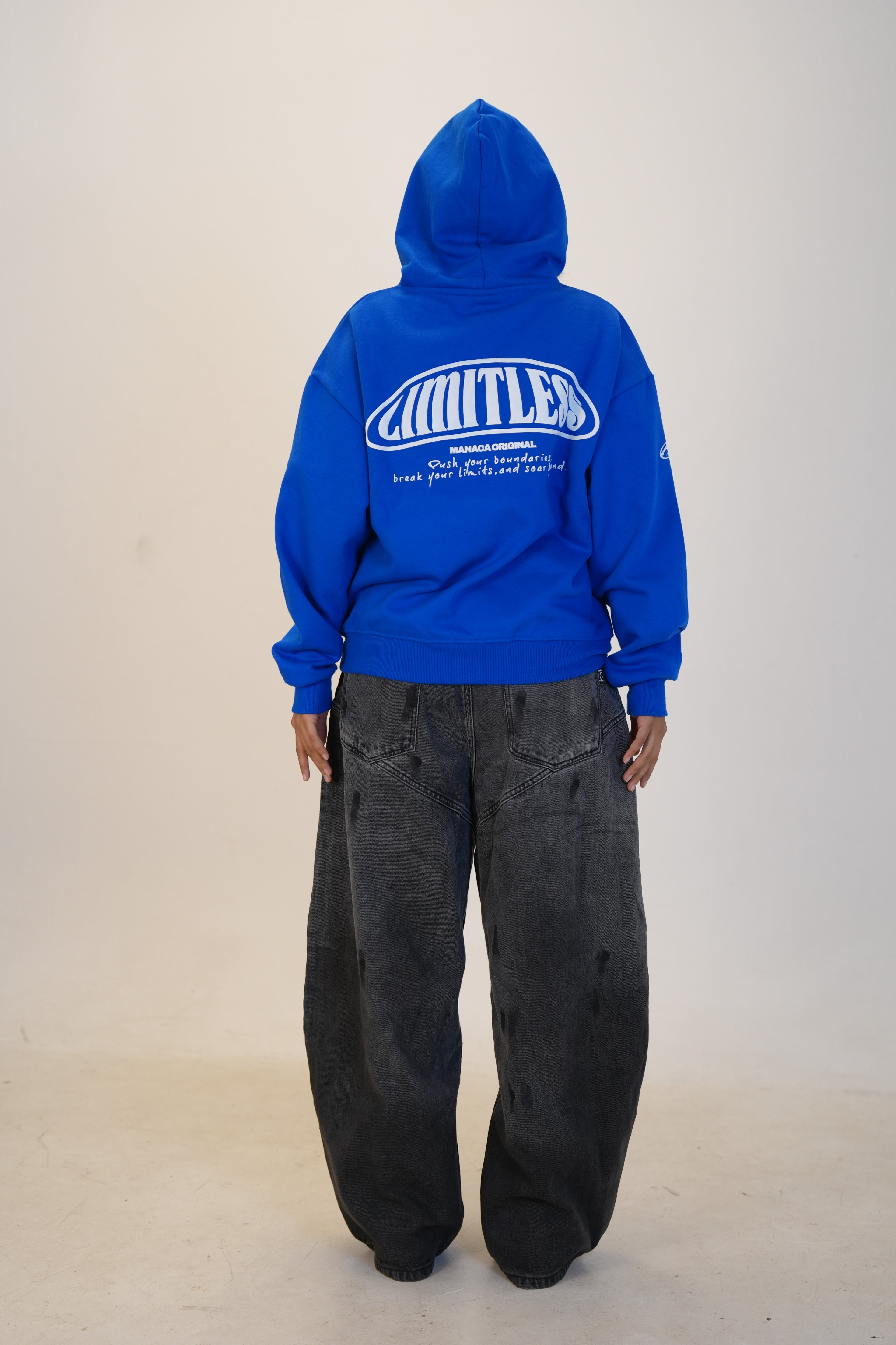 BLUE LIMITLESS HOODIE