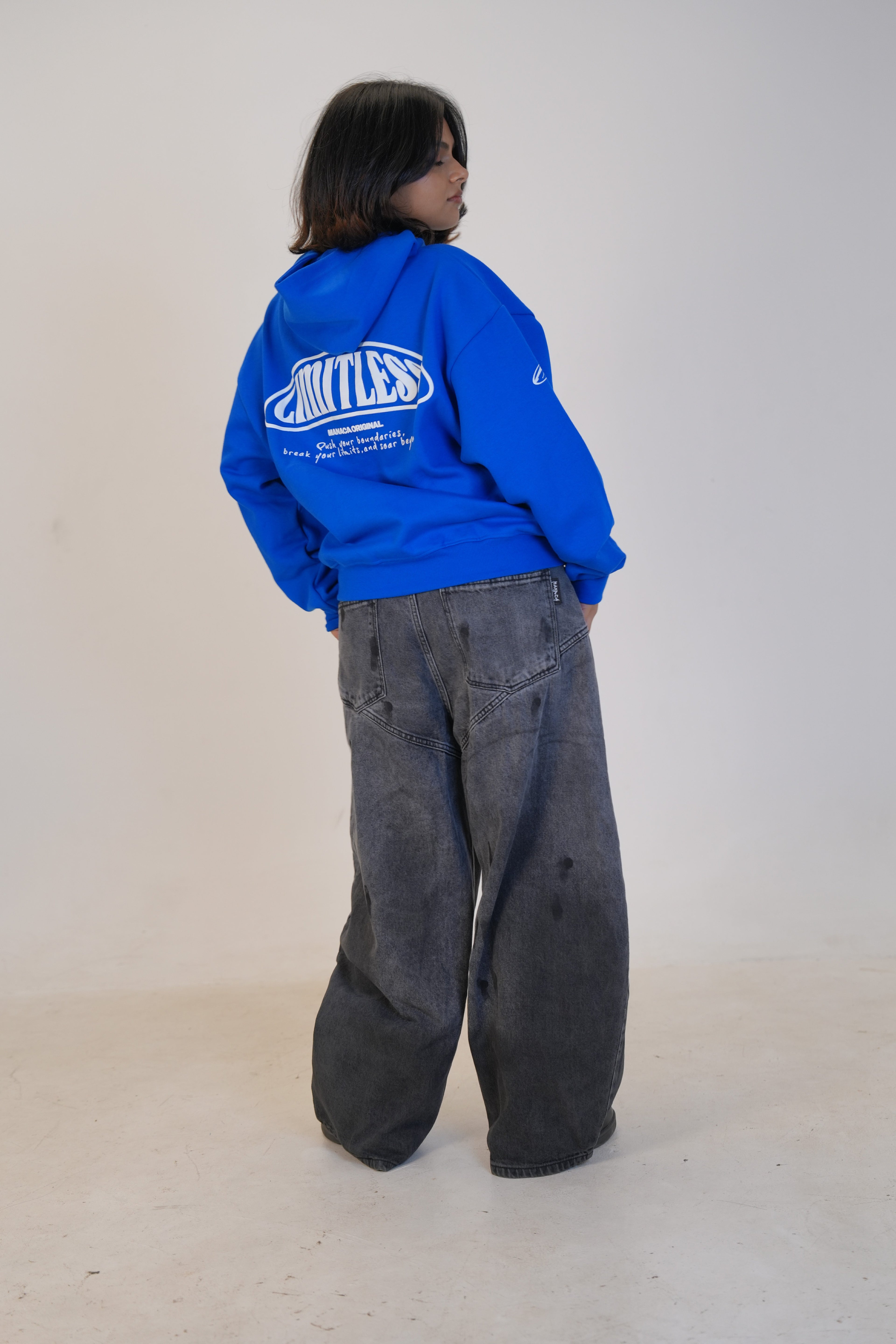 BLUE LIMITLESS HOODIE