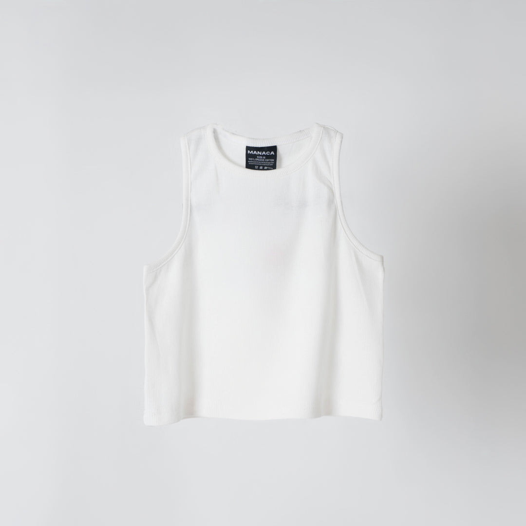 Rigged crop top White