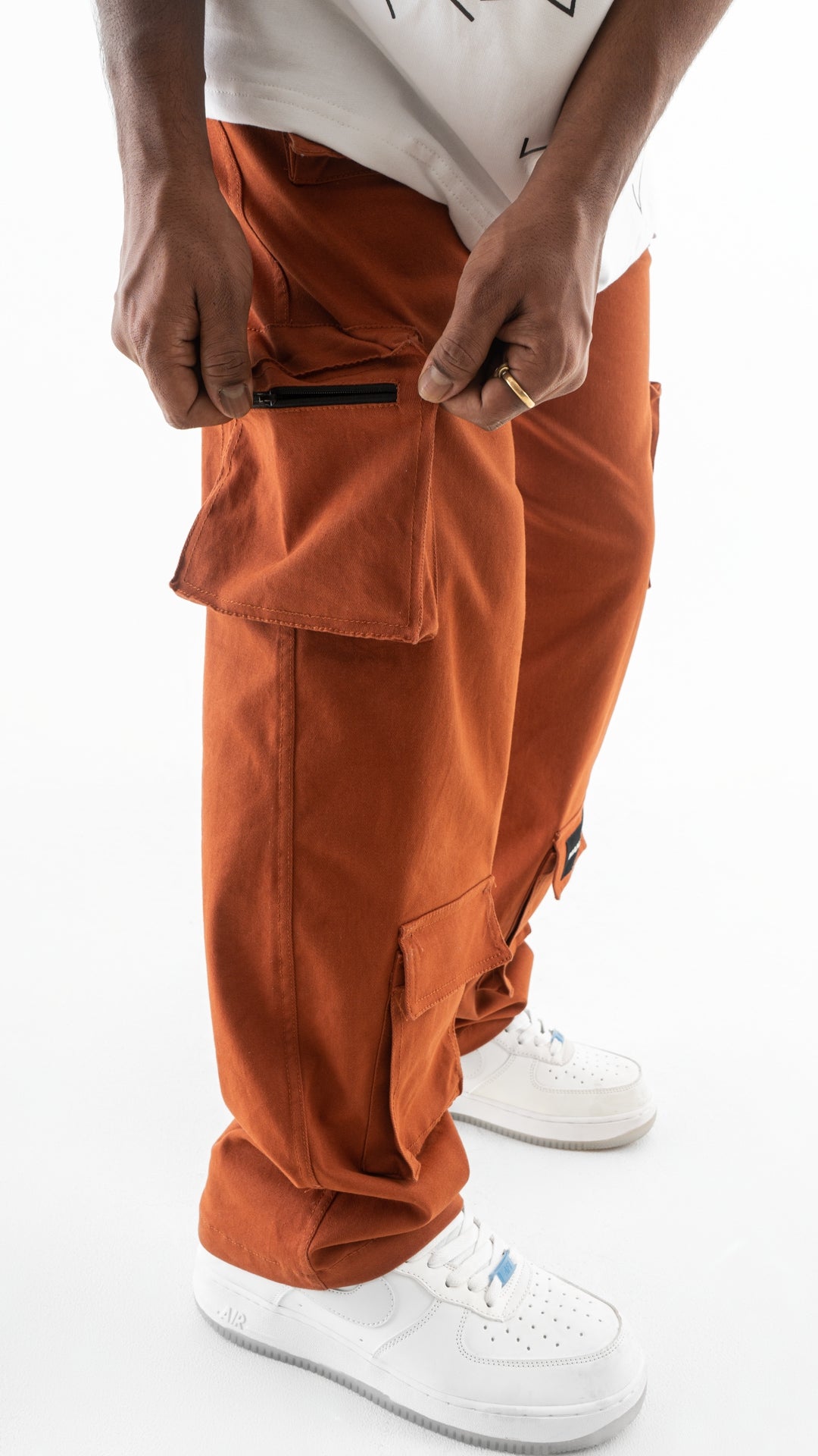 Orange 16 Pocket Cargo