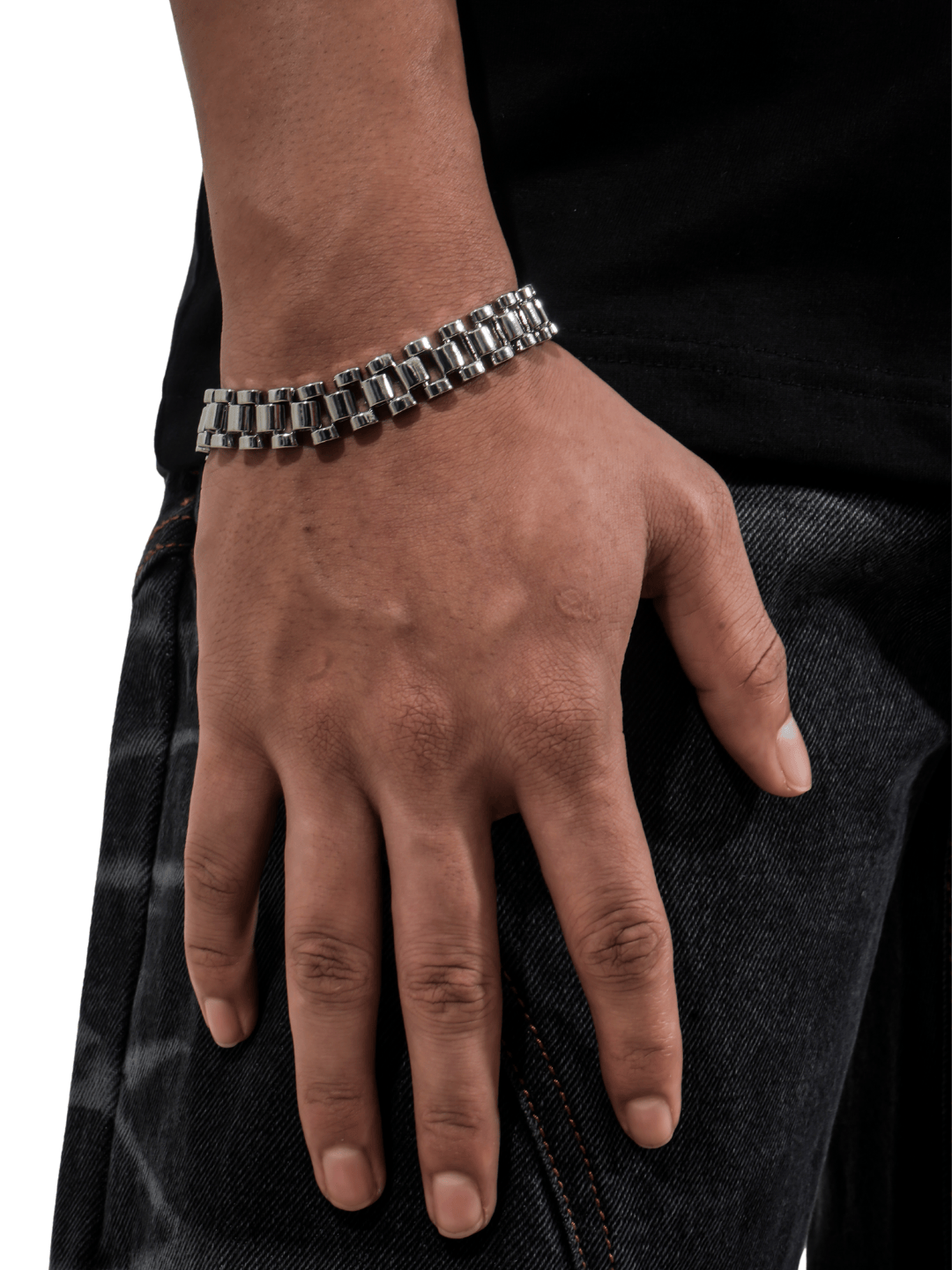 MECHLINK BRACELET (SILVER)