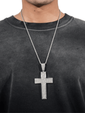 Manaca Prism Cross Pendant