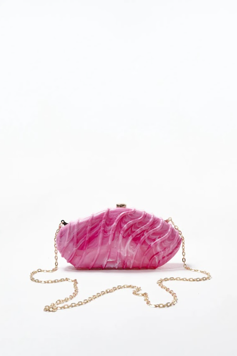 Rosaflare Clutch Bag
