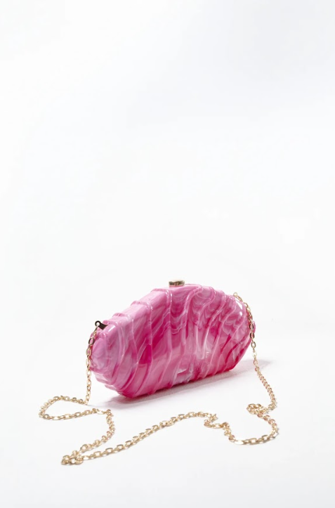 Rosaflare Clutch Bag