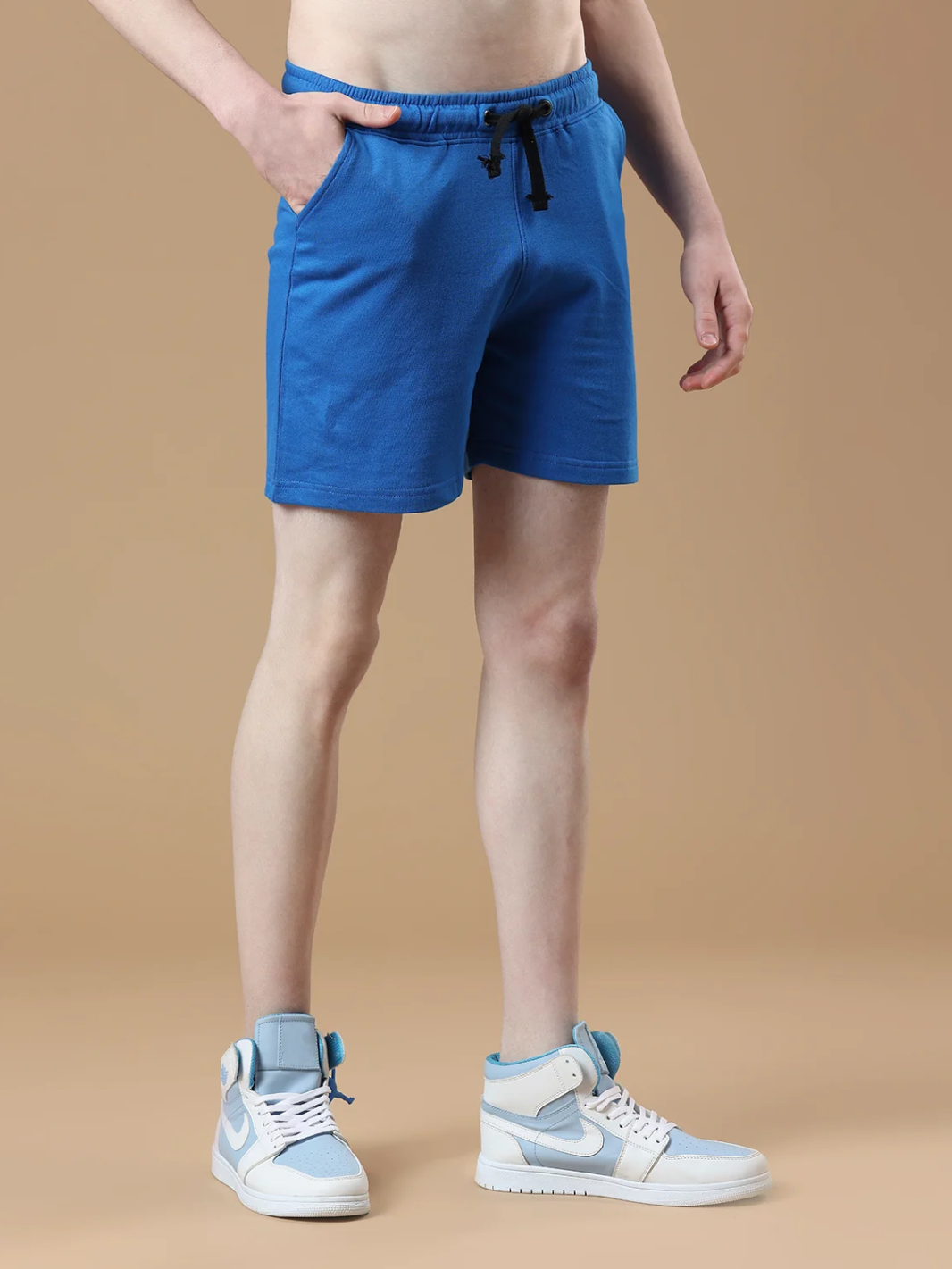 Men's Royal Blue Casual Shorts