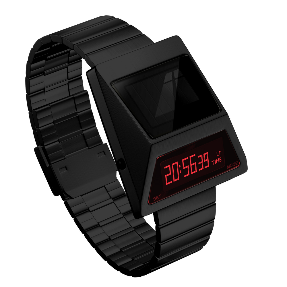 CYBERTRUCK S3000 Solar Digital Watch (Midnight Black Edition)