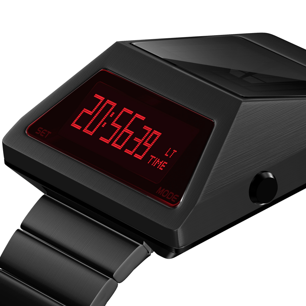 CYBERTRUCK S3000 Solar Digital Watch (Midnight Black Edition)