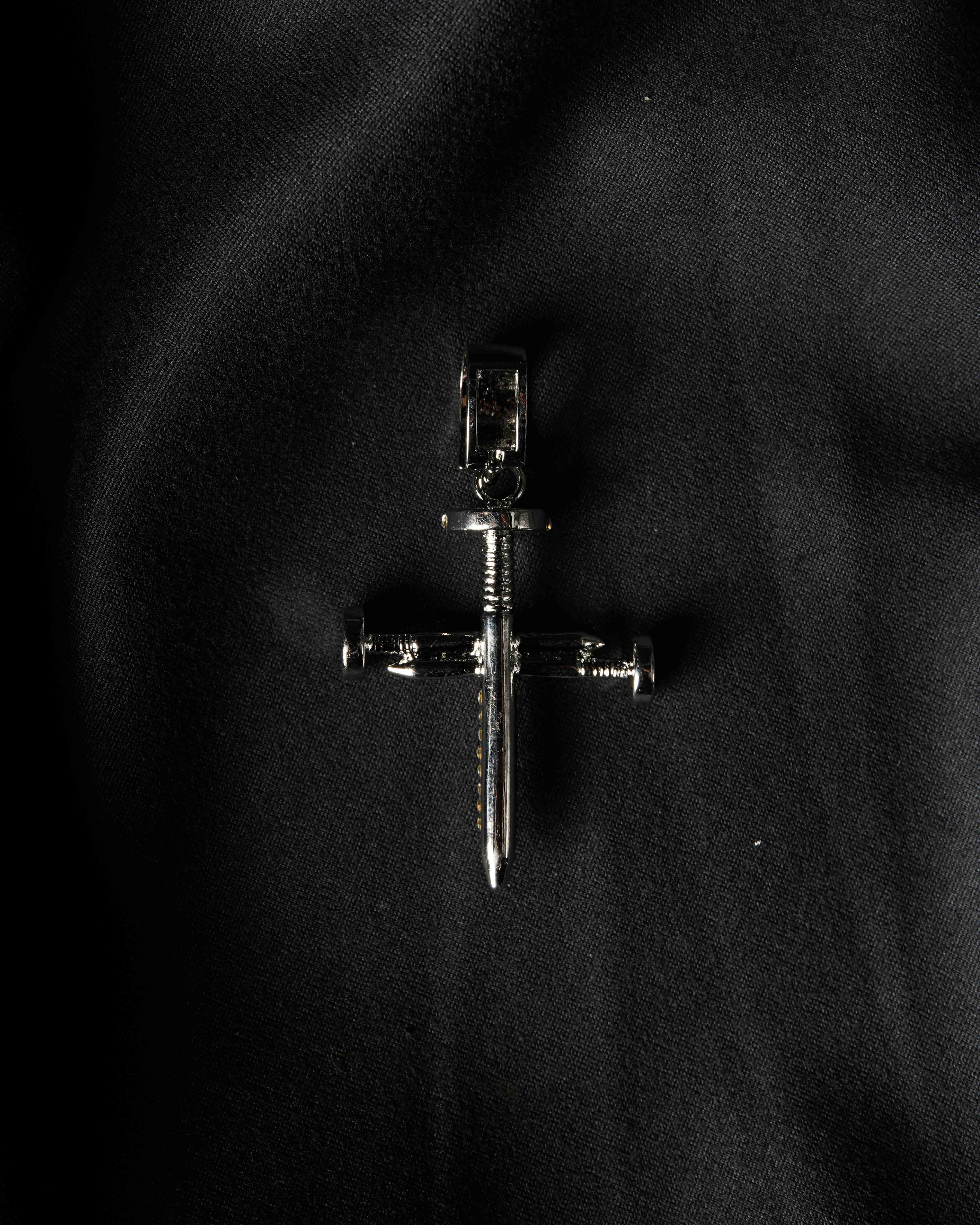 Manaca Nail Cross Pendant