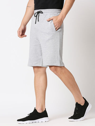 Relax Fit  Casual Shorts - Grey