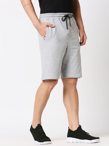 Relax Fit  Casual Shorts - Grey