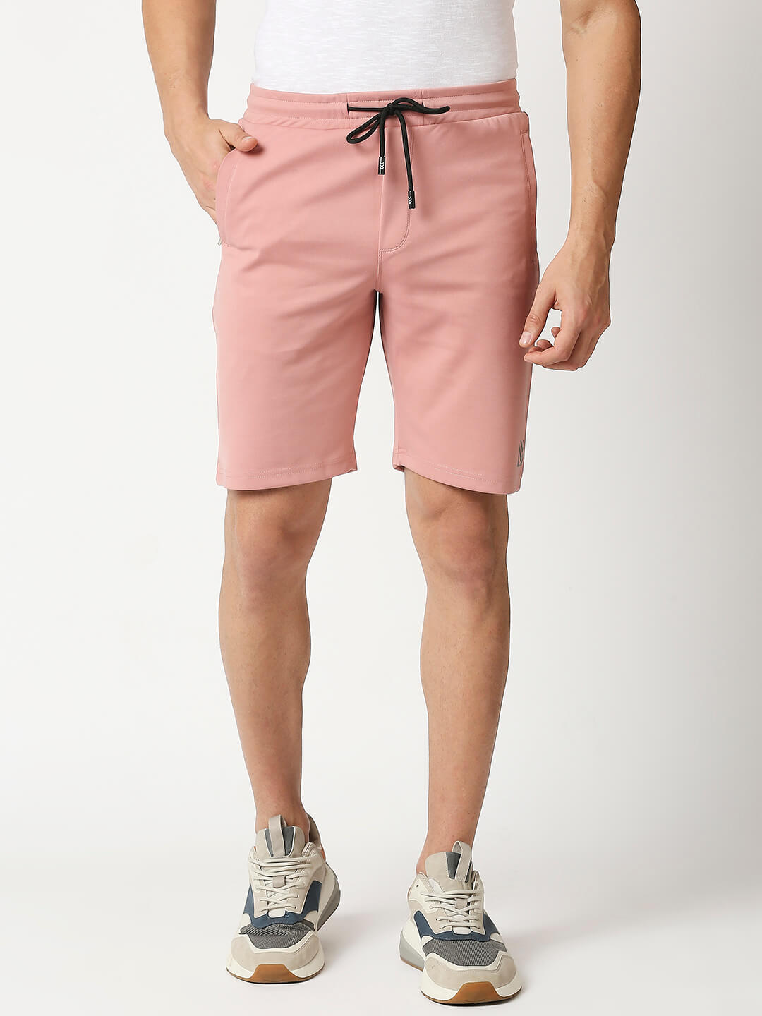 Polly Cotton Casual Shorts - Pink